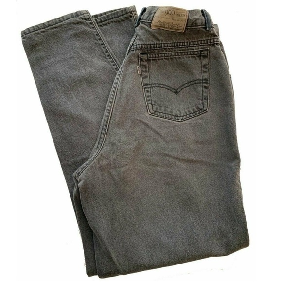 Vintage 900 Series Women’s Black Jeans, size 12 EUC - Picture 2 of 6